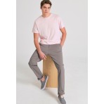 Funky Buddha The Essentials Ανδρικό Παντελόνι Chino Γκρι