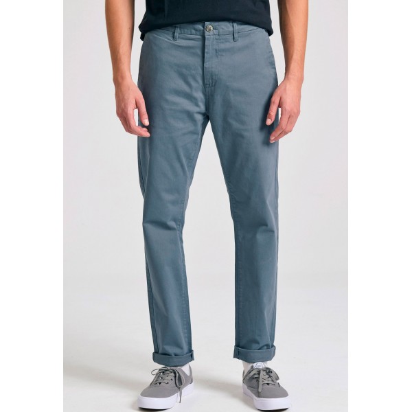 Funky Buddha Παντελόνι Chino Ανδρικό (FBM011-001-02-STEEL-GREY)