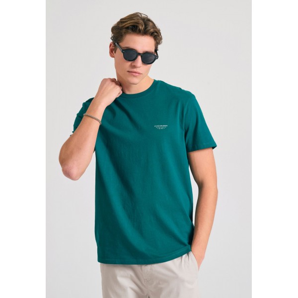 Funky Buddha T-Shirt Ανδρικό (FBM011-001-04-DEEP-EMERALD)