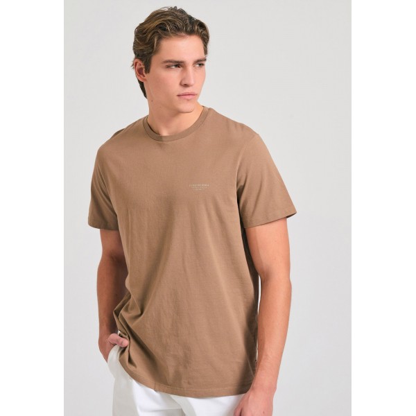 Funky Buddha T-Shirt Ανδρικό (FBM011-001-04-HAZELNUT)