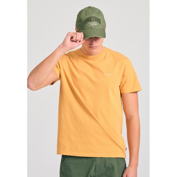 Funky Buddha T-Shirt Ανδρικό (FBM011-001-04-MINERAL-YELLOW)