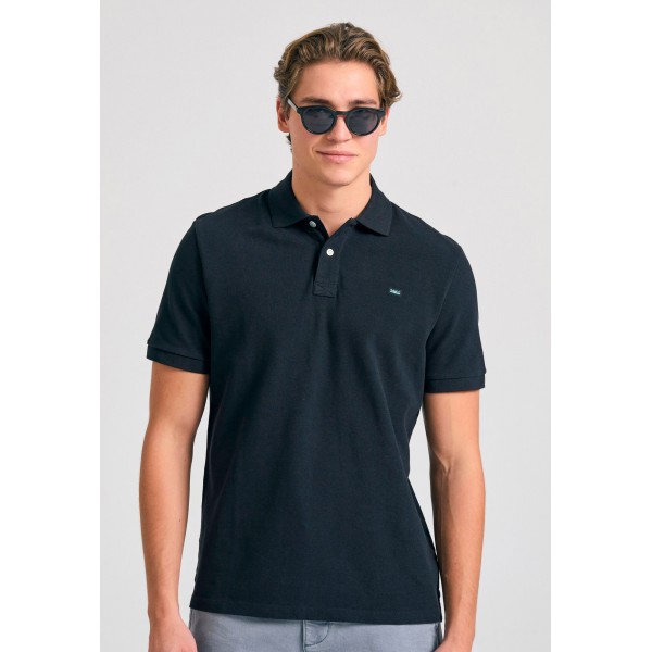 Funky Buddha Polo Ανδρικό (FBM011-001-11-BLACK)