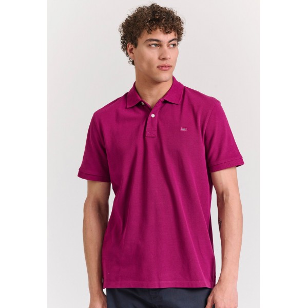 Funky Buddha Polo Ανδρικό (FBM011-001-11-GRAPE)