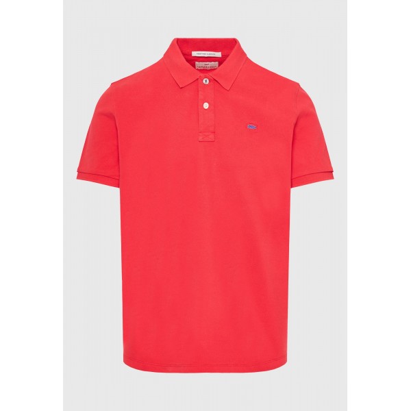 Funky Buddha Polo Ανδρικό (FBM011-001-11-TOMATO)