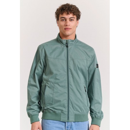 Funky Buddha Ανδρικό Bomber Jacket Πράσινο