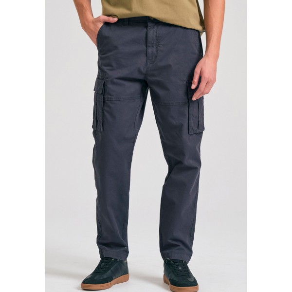 Funky Buddha Tapered Fit Παντελόνι Cargo Ανδρικό (FBM011-037-02-ANTHRACITE)