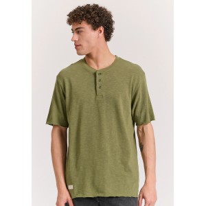 Funky Buddha Ανδρική Μπλούζα Κοντό Μανίκι Basic (FBM011-346-04-HUNTER-GREEN)