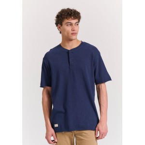 Funky Buddha Ανδρική Μπλούζα Κοντό Μανίκι Basic (FBM011-346-04-NAVY)