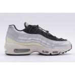 Nike Air Max 95 Γυναικεία Sneakers Ασημί, Μαύρα, Λευκά