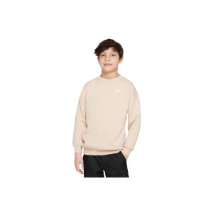 Nike Sportswear Club Fleece Μπλούζα Με Λαιμόκοψη (FD2923 126)