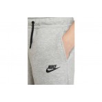 Nike Tech Fleece Παιδική Αθλητική Βερμούδα Γκρι