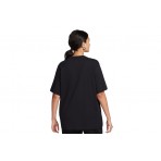 Nike Sportswear Essentials Γυναικείο Κοντομάνικο T-Shirt Μαύρο