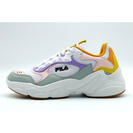 Fila Collene Sneakers Λευκά, Γκρι, Μωβ, Πορτοκαλί