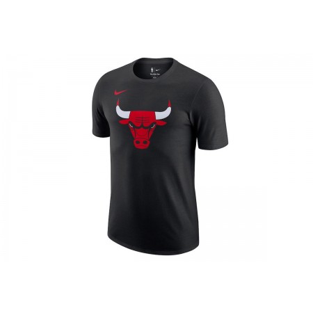 Nike Essential Chicago Bulls Ανδρικό Κοντομάνικο T-Shirt Μαύρο