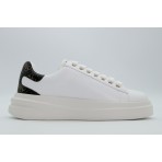 Guess Elbina Γυναικεία Sneakers Λευκά, Καφέ