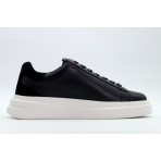 Guess Elba Premium Ανδρικά Sneakers Μαύρα, Λευκά