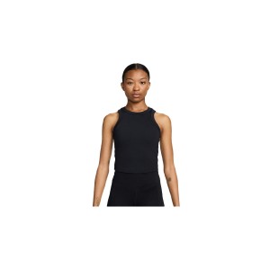 Nike One Fitted Dri-Fit Crop Top Αμάνικο Γυναικείο (FN2806 010)