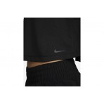 Nike One Classic Breathe Dri-FIT Κοντομάνικη Crop Top Μπλούζα