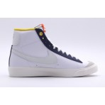 Nike Blazer Mid 77 Παιδικά Sneakers Λευκά, Γκρι, Μπλε Σκούρα