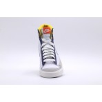 Nike Blazer Mid 77 Παιδικά Sneakers Λευκά, Γκρι, Μπλε Σκούρα