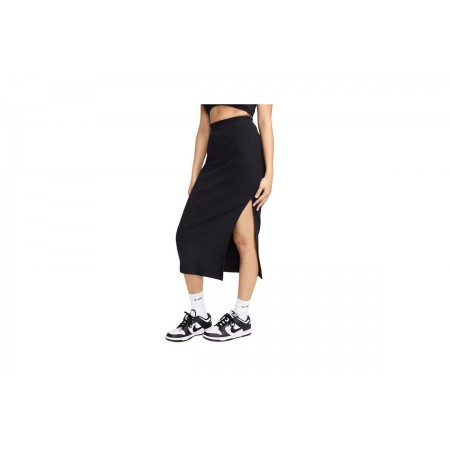 Nike Sportswear Chill Knit Slim Ribbed Μidi Γυναικεία Φούστα