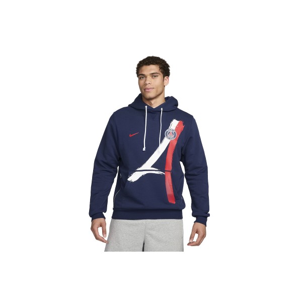 Nike Paris Saint Germain Standard Issue Hoodie Ανδρικό (FQ3218 410)