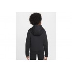 Nike Paris Saint-Germain Tech Fleece Παιδική Ζακέτα Μαύρη