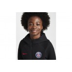 Nike Paris Saint-Germain Tech Fleece Παιδική Ζακέτα Μαύρη