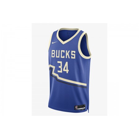 Nike Nba Giannis Antetokounmpo Milwaukee Bucks Φανέλα Ομάδας 