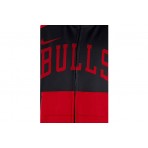 Nike Dri-FIT NBA Chicago Bulls Showtime Ζακέτα με Κουκούλα