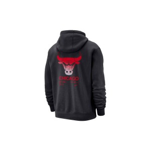 Nike Nba Chicago Bulls Club Courtside Hoodie Ανδρικό (FV3345 010)