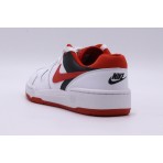 Nike Full Force Low Παιδικά Sneakers Λευκά, Κόκκινα, Μαύρα