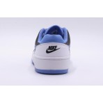 Nike Full Force Low Παιδικά Sneakers Λευκά, Μπλε, Μαύρα