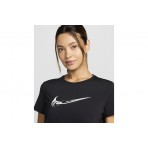 Nike One Γυναικείο Κοντομάνικο T-Shirt Μαύρο