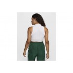 Nike Sportswear Chill Terry Γυναικεία Αμάνικη Crop Top Μπλούζα