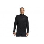 Nike Trail Dri-FIT Ανδρική Μακρυμάνικη Μπλούζα με Φερμουάρ Μαύρη