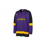 Nike Nba Los Angeles Lakers City Edition Μπλούζα Με V Ανδρική (FZ0349 504)