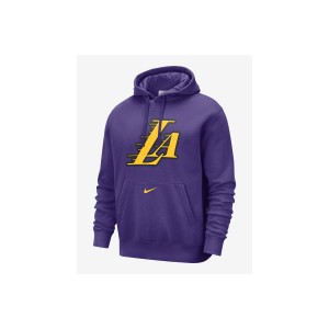 Nike Nba Los Angeles Lakers Club Hoodie Ανδρικό (FZ0599 504)