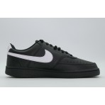 Nike Court Vision Low Ανδρικά Sneakers Μαύρα