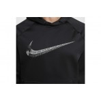 Nike Therma-Fit Ανδρικό Φούτερ Με Κουκούλα Μαύρο