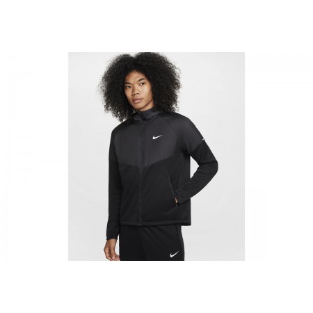 Nike Sphere Miler Ανδρική Ζακέτα Με Κουκούλα Μαύρη