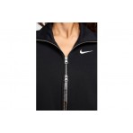 Nike Sportswear Phoenix Fleece Γυναικεία Ζακέτα Μαύρη