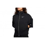 Nike Sportswear Phoenix Fleece Γυναικεία Ζακέτα Μαύρη