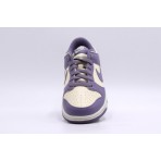 Nike Dunk Low Γυναικεία Sneakers Εκρού, Μωβ, Λευκά