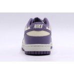 Nike Dunk Low Γυναικεία Sneakers Εκρού, Μωβ, Λευκά