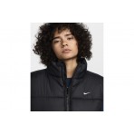 Nike Sportswear Classic Puffer Γυναικείο Αμάνικο Μπουφάν Μαύρο