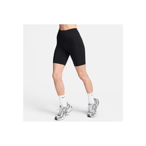 Nike One High-Waisted 20 Cm Κολάν Κοντό Γυναικείο (FZ6758 010)