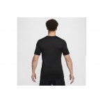 Nike Dri-Fit Ανδρικό Κοντομάνικο T-Shirt Μαύρο