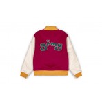 Grimey Lust Mantra Wool Baseball Ανδρικό Bomber Μπουφάν