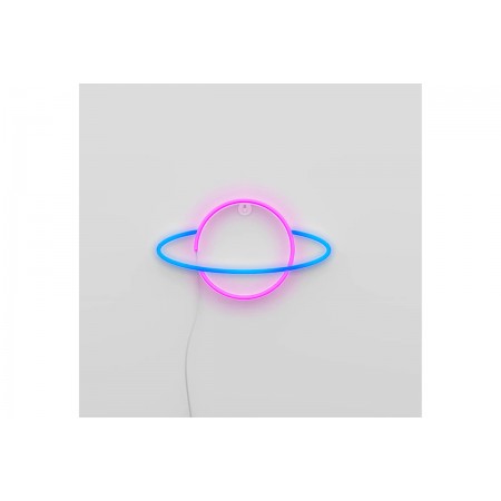 Ginga Neon Led Planet Saturn Φωτιστικό Τοίχου